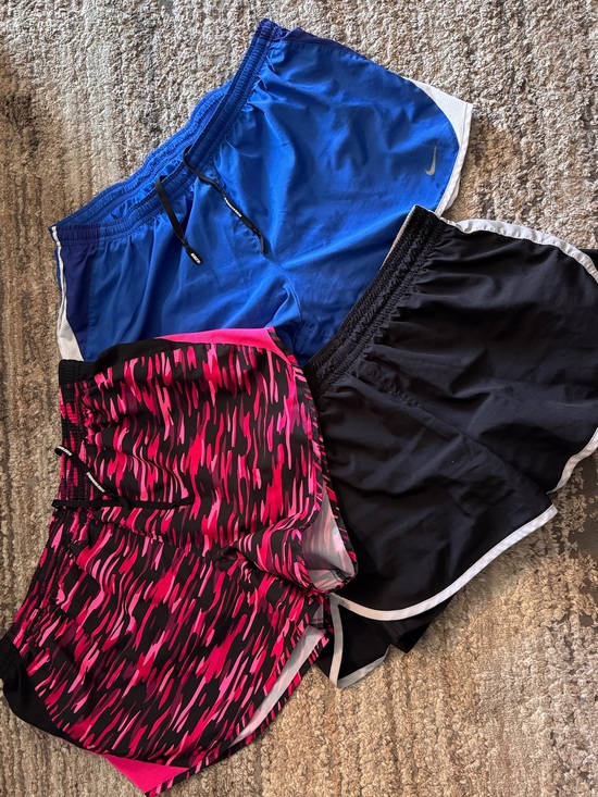 Nike Pants - Nike Women's Blue, Black & Pink Athletic Shorts Trio